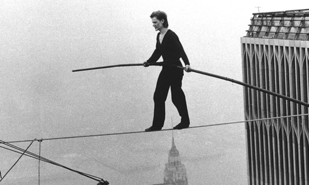 Philippe Petit: the incredible high-wire artist who crossed the Twin Towers on a cable