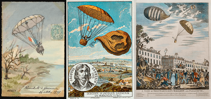 22 octobre 1797 : premier saut en parachute de l'histoire !