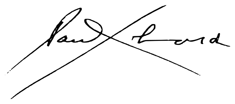 Signature de Paul Éluard