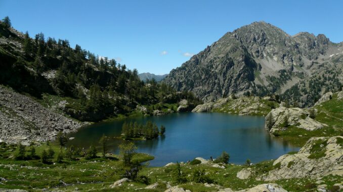 Le parc du Mercantour en été