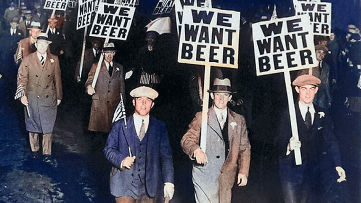 16 janvier 1920 : début de la prohibition aux Etats-Unis