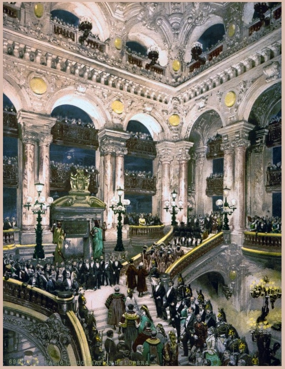inauguration opéra garnier