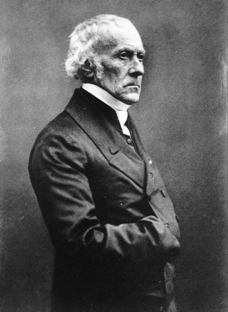 François Guizot, photographié par Félix Nadar (vers 1865) - Cultea