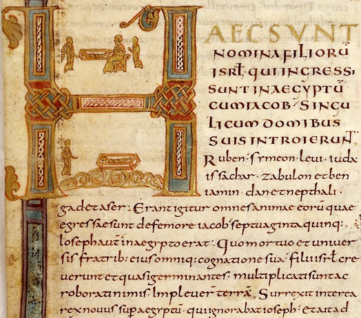 La caroline de Tours, minuscule carolingienne du milieu du IXe siècle - Cultea
