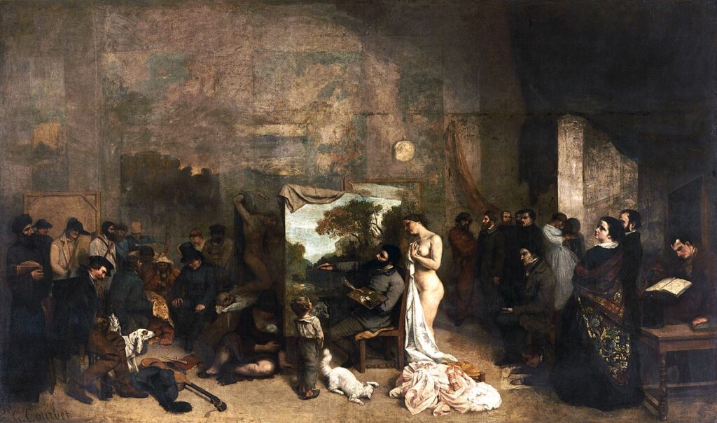 Quand Baudelaire faisait effacer sa muse d'un tableau de Courbet !