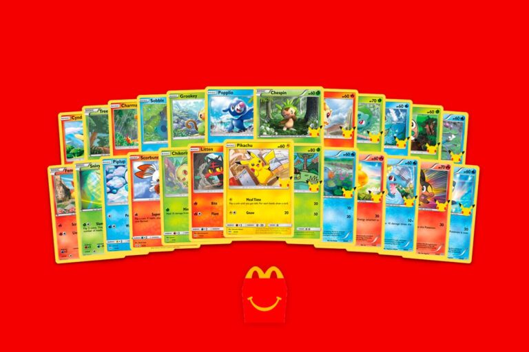 Les cartes Pokémon sont de retour dans les Happy Meal de McDonald's