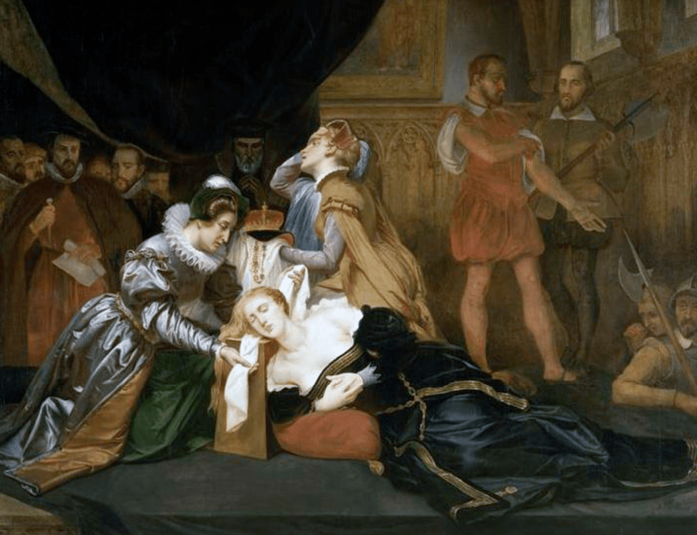 La mort de Marie Stuart, 1587 - Cultea