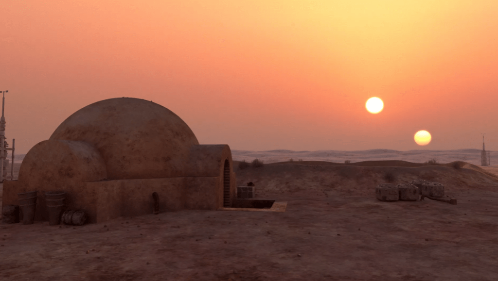 Coucher de soleil binaire sur Tatooine - Cultea