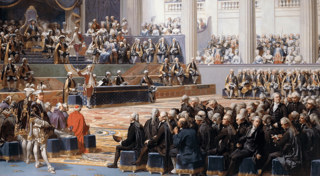 Ouverture des États généraux à Versailles en 1789, Auguste Couder, 1839 - Cultea