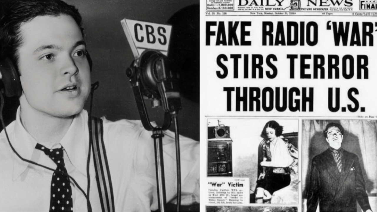 "La Guerre des Mondes" : le canular radiophonique d'Orson Welles