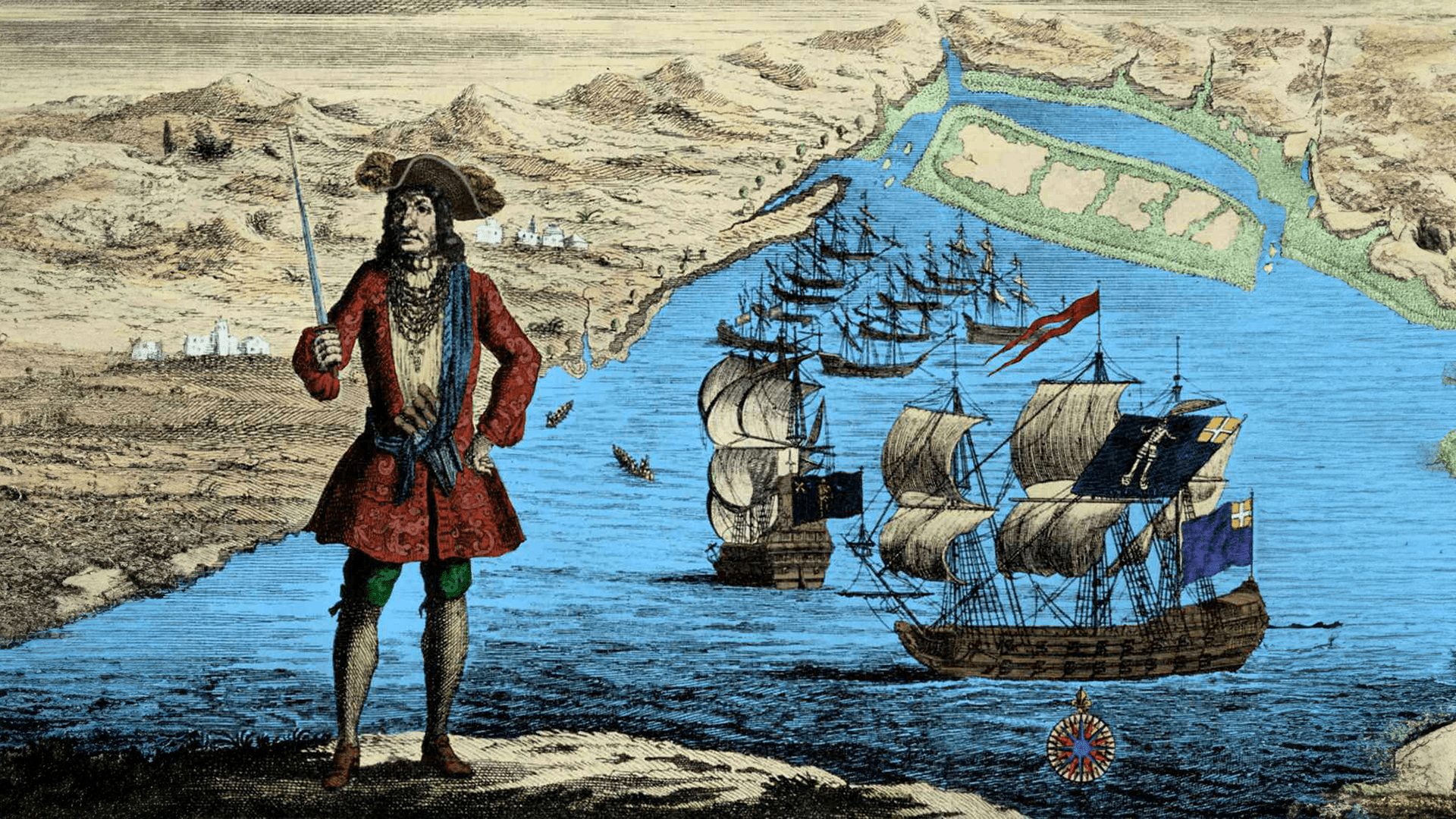 L'histoire du célèbre pirate Bartholomew Roberts, alias Black Bart