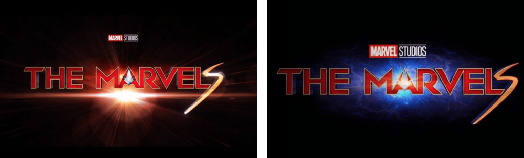 Logos de "The Marvels". 