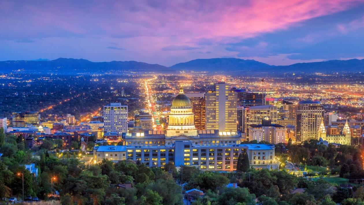 L'histoire de Salt Lake City, la ville fondée par un groupe de mormons