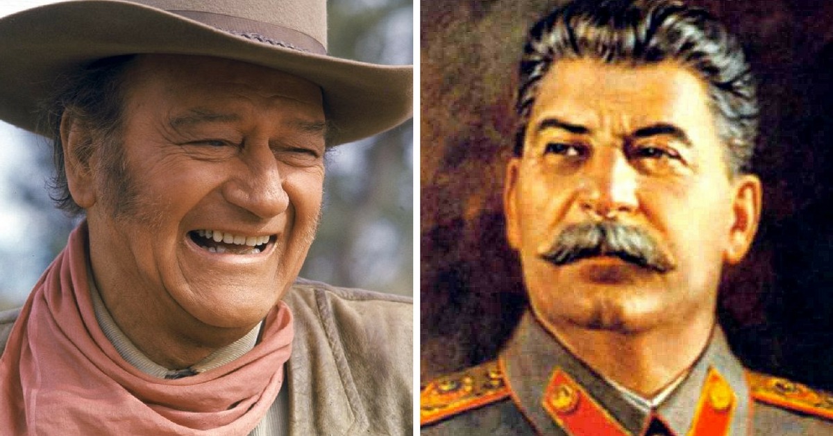 Quand Staline voulait faire assassiner l'acteur américain John Wayne...