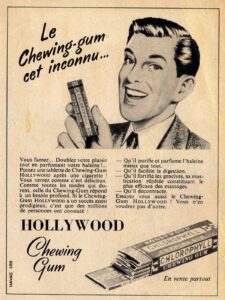 Hollywood chewing-gum