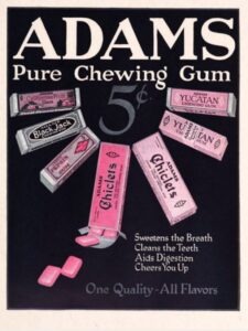 chewing gum Thomas Adams