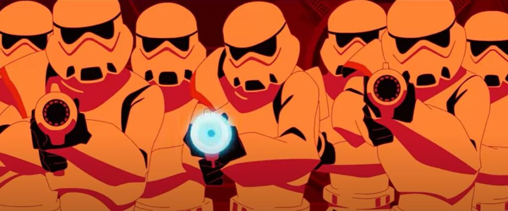  Les Stormtroopers dans Star Wars: Visions - Cultea