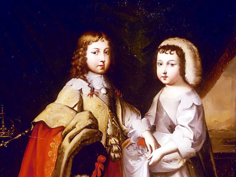 Louis XIV et son frère, Philippe d'Orléans - Cultea