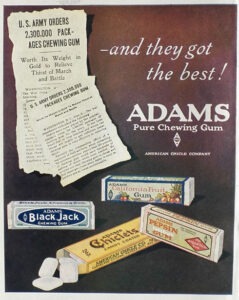 Chewing-gum armée américaine
