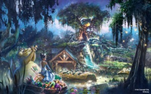 Une attraction "La Princesse et la Grenouille" inédite dans les parcs Disney