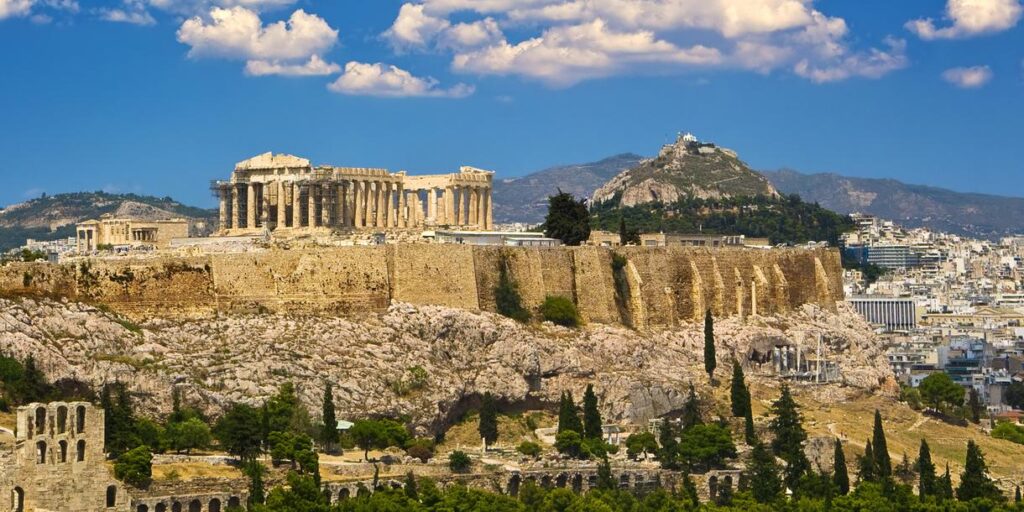 Les ruines de l'Acropole d'Athènes - Cultea