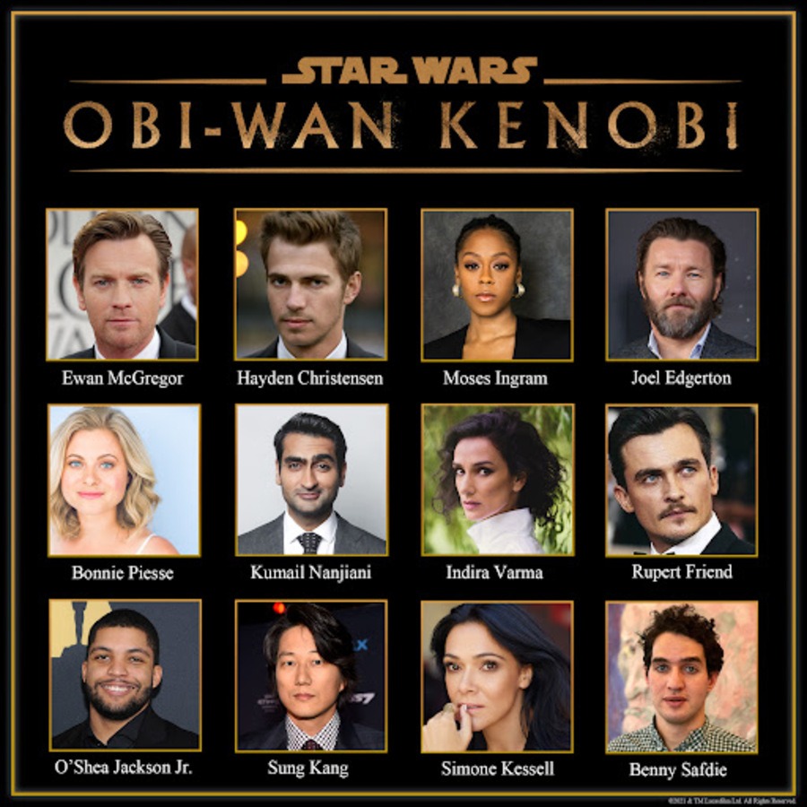 Le casting de la série "Obi-Wan Kenobi" - Cultea