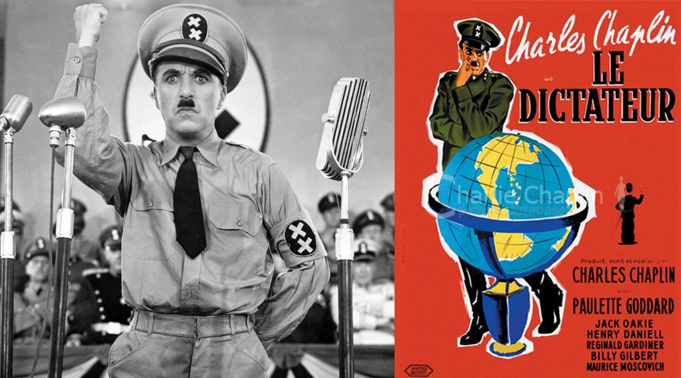 "Le dictateur" de Chaplin : discours final et réception du film dans le monde