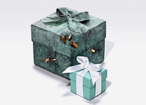 La célèbre "Blue Box" de Tiffany & Co. revisitée par Daniel Arsham !