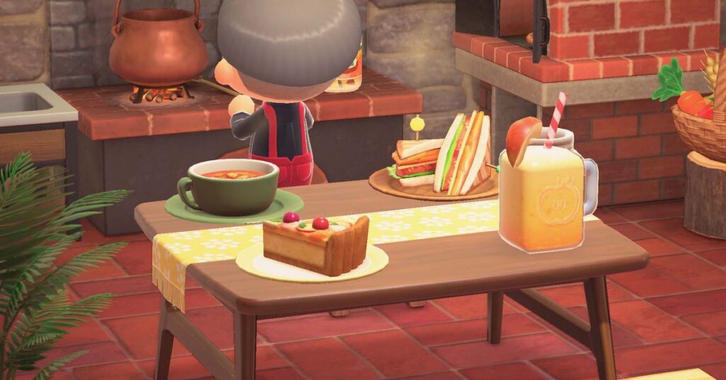 La possibilité de récolter des produits et de les cuisiner offre des possibilités inédites dans le dernier opus d'Animal Crossing - Cultea