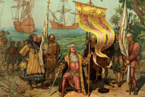 Christophe Colomb Amérique Espagne colonie