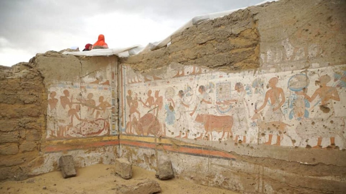 Égypte : Découverte de la tombe d’un puissant scribe vieille de 3 200 ans