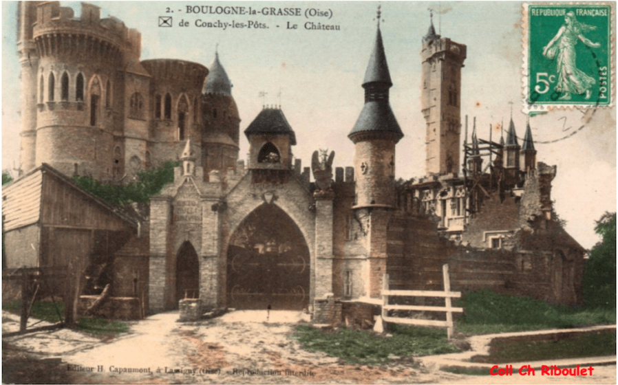 Carte postale d'avant-guerre (Collection privée Charles Riboulet) - Cultea