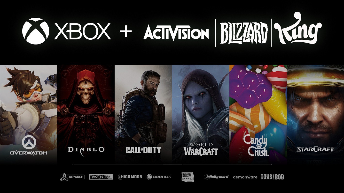 "Microsoft" rachète le studio "Activision Blizzard" pour une somme astronomique
