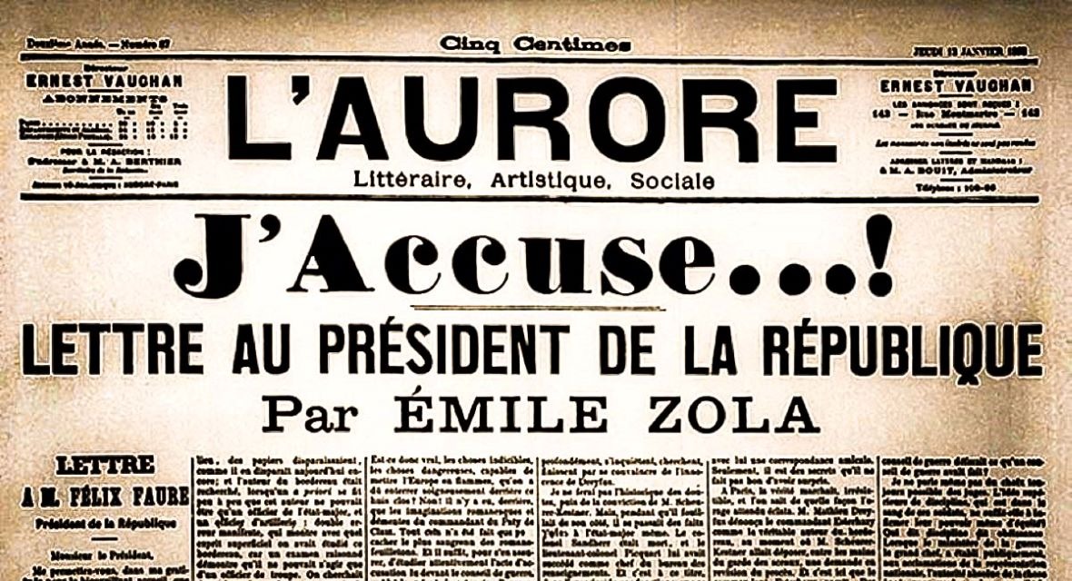 L’histoire de "J’accuse… !" d'Émile Zola