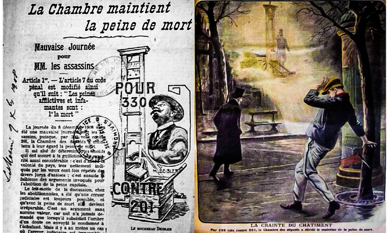 1908 : l'échec de l'abolition de la peine de mort en France