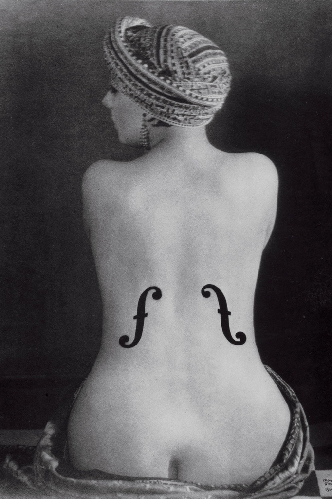 Le Violon d'Ingres, Kiki de Montparnasse photographiée par Man Ray - Cultea