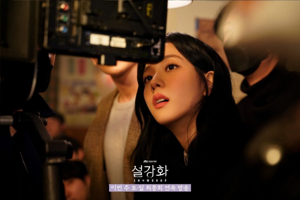 Jisoo sur le tournage de Snowdrop / © JTBC - Cultea