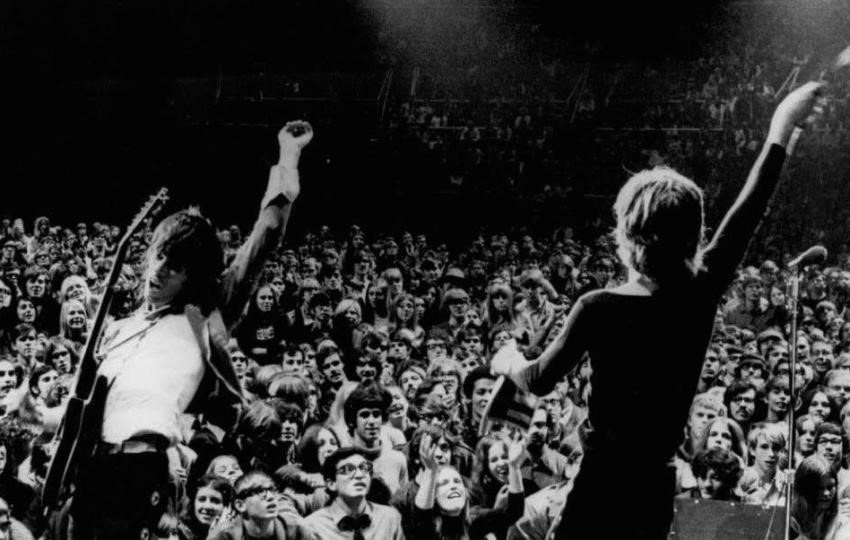Les Rolling Stones en concert au Forest National de Bruxelles, 6 mai 1976 - Cultea