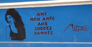 Miss. Tic pchoir à Paris "Amy, mon amie aux succès damnés" - Cultea