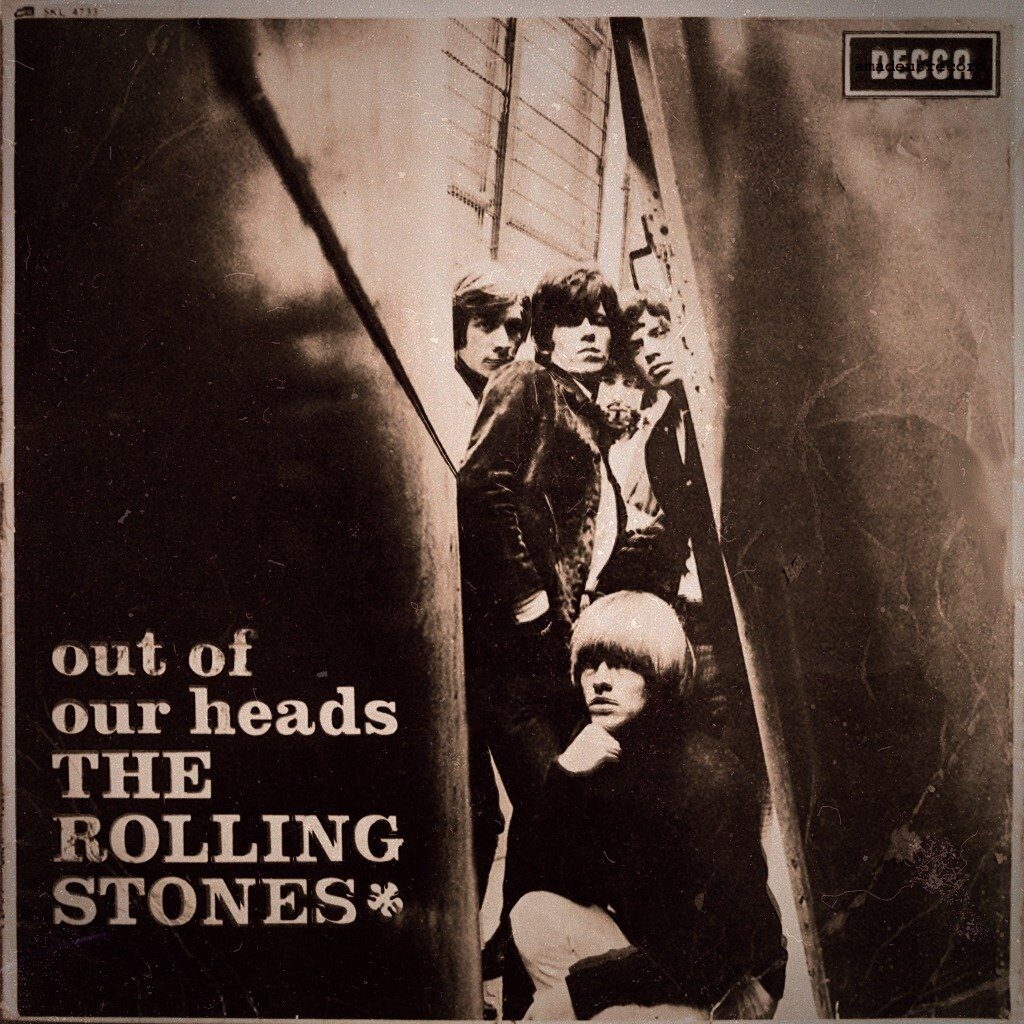 Pochette de l'album Out of Our Heads des Rolling Stones en 1965 - Cultea