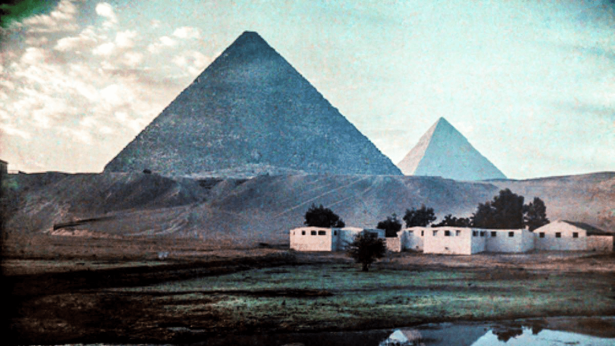 Les étonnantes photos en couleurs de l'Egypte des années 1920