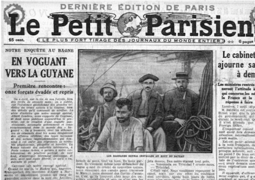 « En voguant vers la Guyane », Le Petit parisien, 8 août 1923 - Cultea