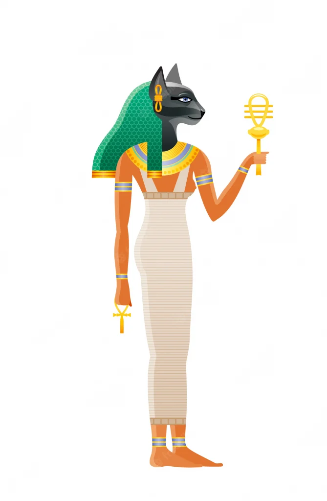 Ancienne déesse égyptienne Bastet - Cultea