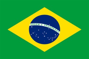 Drapeu Brésil pays