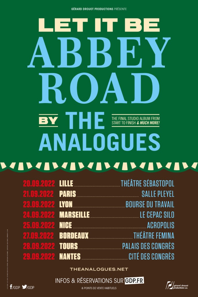 The Analogues - tournée France 2022