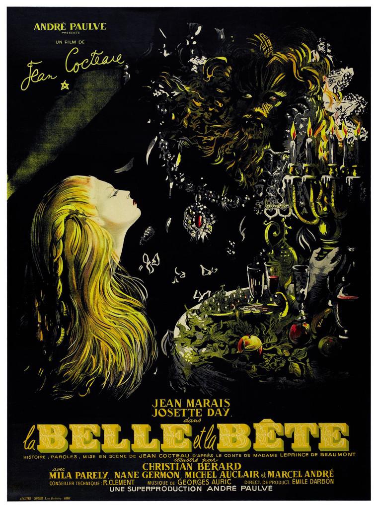 L'affiche du film La Belle et la Bête - Cultea