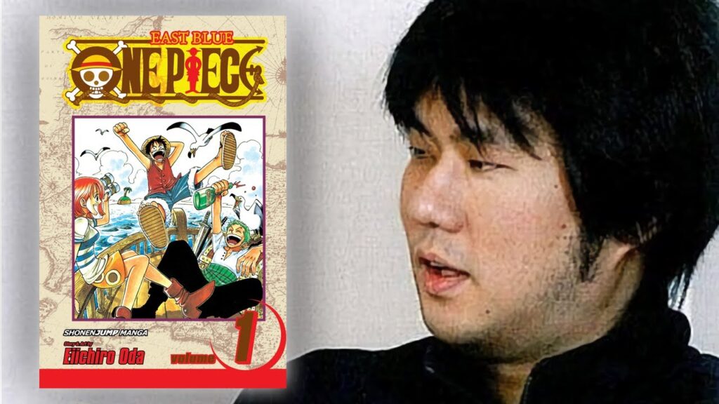 Eiichiro Oda et le premier tome de One Piece - Cultea