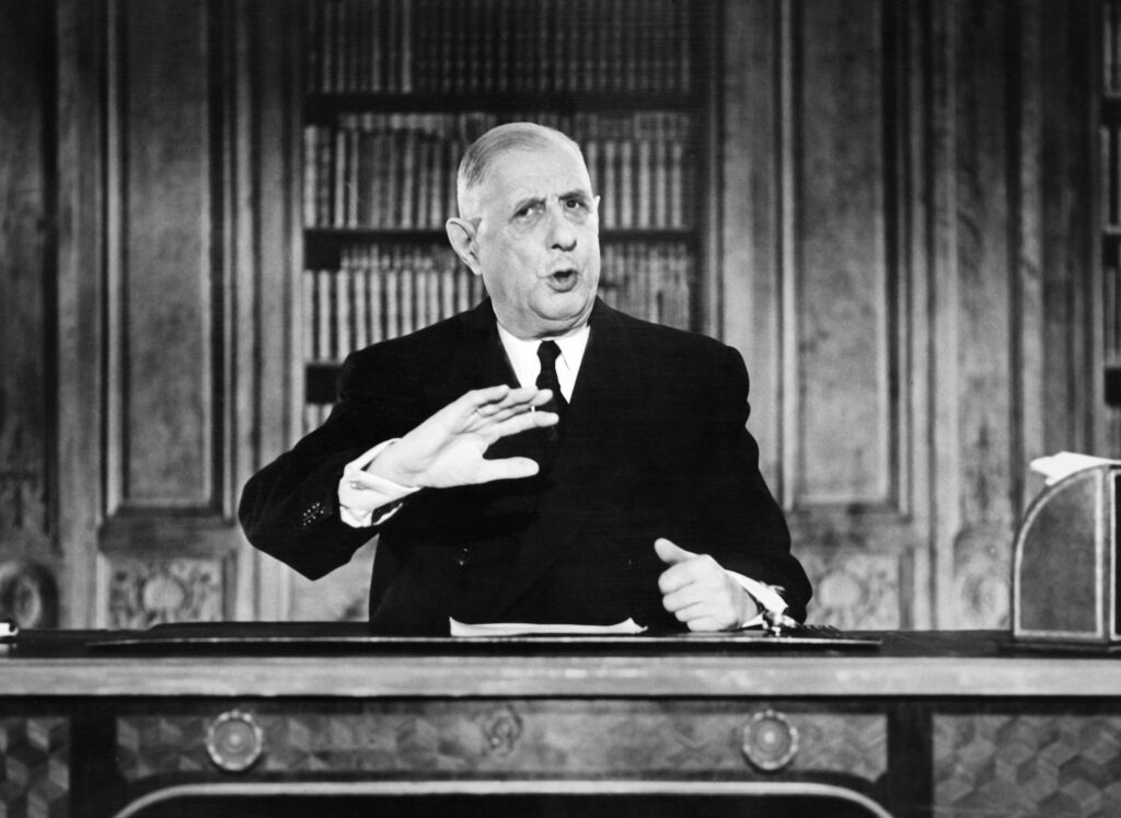 Le premier Président de la Ve République, Charles de Gaulle - Cultea