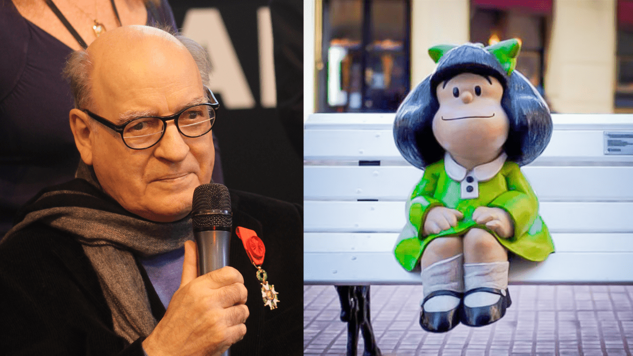 Il y a 90 ans naissait Quino, papa du personnage culte Mafalda