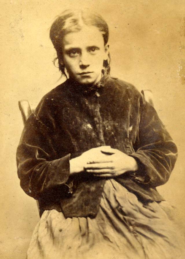 Jane Farrell, 12 ans. Jane a volé deux bottes et a été condamnée à faire 10 jours de travaux forcés - Cultea